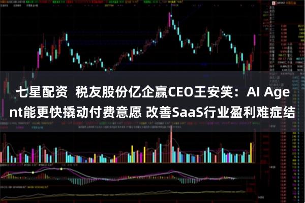 七星配资  税友股份亿企赢CEO王安笑：AI Agent能更快撬动付费意愿 改善SaaS行业盈利难症结